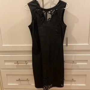 *NEW/UNWORN* Leather Black Dress by Tart